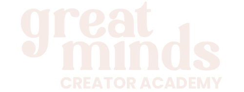 Great Minds Creator Academy Logo